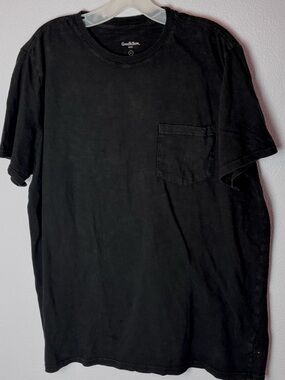 Goodfellow & Co Men's Black Short-Sleeve Pocket Tee